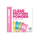 Clear Protein Powder: Variety Pack (8 Single Serving Packs)