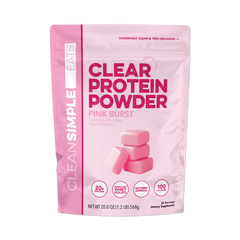 Clear Protein Powder: Pink Burst (20 Serving)