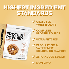 Protein Powder: Maple Donut (10 Serving Bag)