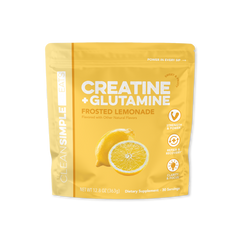 Creatine + Glutamine: Frosted Lemonade (30 Serving Bag)