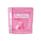 Creatine + Glutamine: Pink Burst (30 Serving Bag)