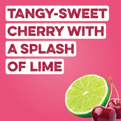 Clear Protein Soda: Cherry Lime (16 Oz. | 4 Pack)