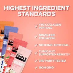 Collagen + Beauty Blend: Variety Pack (10 Single Serving Stick Pack)