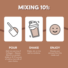 Collagen + Beauty Blend: Chocolate Silk (30 Serving)