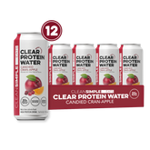 Clear Protein Water: Candied-Cran Apple (12 Pack)