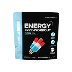 Energy + Pre-Workout: Freeze Pop (30 Servings)