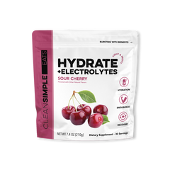 Hydrate + Electrolytes: Sour Cherry (30 Serving Bag)