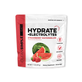 Hydrate + Electrolytes: Strawberry Watermelon (30 Serving Bag)