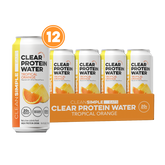Clear Protein Water: Tropical Orange (16 Oz. | 12 Pack)