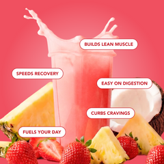 Clear Protein Powder: Strawberry Piña Colada (20 Serving)