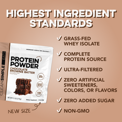 Protein Powder: Brownie Batter (10 Serving Bag)