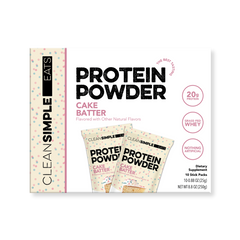 Protein Powder: Cake Batter (10 Single Serving Stick Packs)