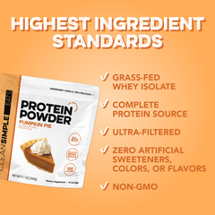 Protein Powder: Pumpkin Pie (10 Serving Bag)