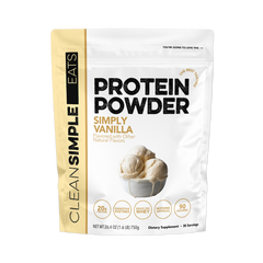 Protein Powder: Simply Vanilla (30 Serving Bag)