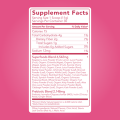 Greens: Raspberry Lemonade Super Greens Mix