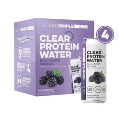 Clear Protein Water: Blackberry Vanilla (16 Oz. | 4 Pack)
