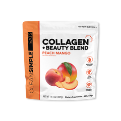 Collagen + Beauty Blend: Peach Mango (30 Servings)