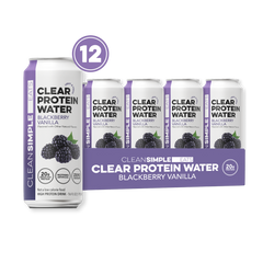 Clear Protein Water: Blackberry Vanilla (16 Oz. | 12 Pack)