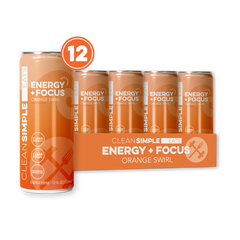 Energy + Focus: Orange Swirl (12-pack)