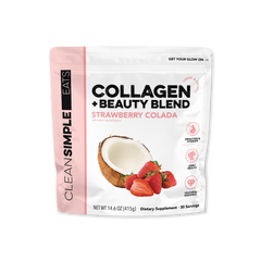 Collagen + Beauty Blend: Strawberry Colada (30 Serving)
