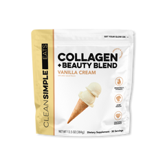 Collagen + Beauty Blend: Vanilla Cream (30 Serving)