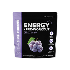 Energy + Pre-Workout: Frosty Grape (30 Servings)