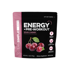 Energy + Pre-Workout: Sour Cherry (30 Servings)